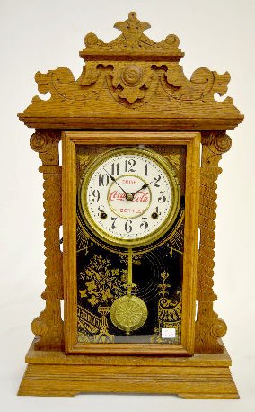 Seth Thomas "Capitol No. 1095" Oak Kitchen Clock — Antique Clocks Price Guide