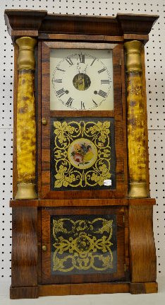Seth Thomas Rosewood Triple Decker Clock — Antique Clocks Price Guide