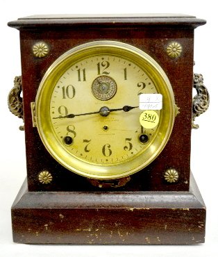 Seth Thomas Wood Case 8 Day Alarm Clock — Antique Clocks Price Guide