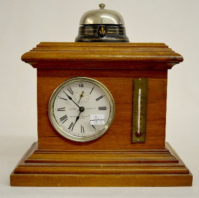 Ansonia Mechanical &amp; Elec. Bell Top Alarm Clock — Antique Clocks Price Guide