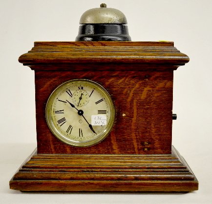 Ansonia Mechanical &amp; Bell Top Alarm Clock — Antique Clocks Price Guide