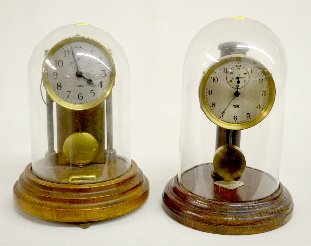 Poole &amp; Barr Battery Operated Dome Clocks — Antique Clocks Price Guide