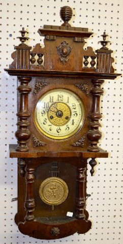 German Berliner Carved Clock — Antique Clocks Price Guide
