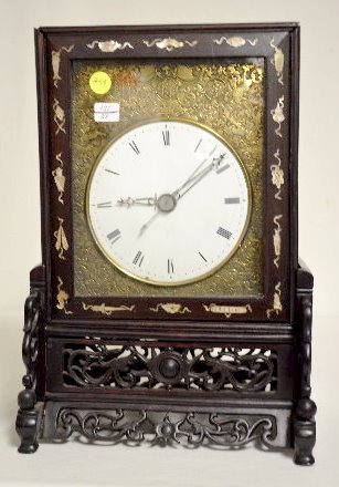 Early Double Fusee Chinese Bracket Clock — Antique Clocks Price Guide
