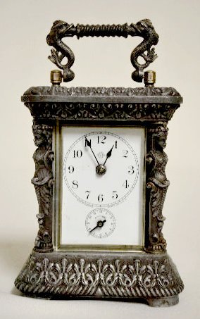 Ansonia "Eclipse" Alarm Clock — Antique Clocks Price Guide