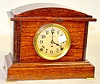 Seth Thomas Red Adamantine Mantel Clock