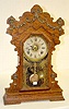 Seth Thomas Oak Metal Series No. 6 Kitchen Clock