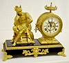 Ansonia Mercury Figural Mantel Clock