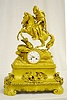 Vincenti Dore Arabian & Animals Bronze Clock