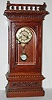Badische Uhrenfabrik 2 Piece RA Shelf Clock