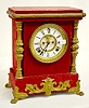 Ansonia Plush "Florentine No. 4" Clock