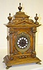Gazo Oak "Mission Bay" Chiming Cabinet Clock