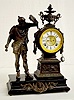 Ansonia "Attila" Statue Clock