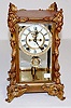 Ansonia "Viscount" Crystal Regulator Clock