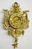 French Bronze Hanging Clock