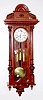 3 Weight Gustav Becker Wall Clock