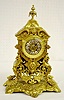 French Bronze Mantel Clock w/Griffins