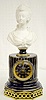 Porcelain & Bisque Clock w/Marie Antoinette