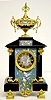 Fabulous French Slate & Cloisonn/(c) Mantel Clock