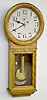 Oak New Haven "Saturn" Weight Clock