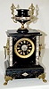 French Slate and Marble Mantel Clock