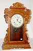 Waterbury Oak "Rochester" Calendar Clock