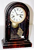 Miniature Round Top Mantel Clock