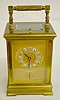 French Carriage Clock w/Repeat and Alarm