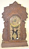 Gilbert Oak Navy No. 27 Kitchen Clock