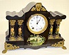 Seth Thomas "Floral" Enameled Mantel Clock