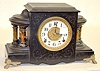 W. Gilbert 6 Column Mantel Clock