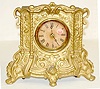 Seth Thomas Metal Case Novelty Clock