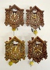 4 Lux 1 Day Bobbing Bird Pendulette Clocks