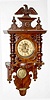 Carved German Free Swinger Clock w/Eagle