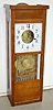 ST McClintock 30 Day Master Time Clock, RR Glass