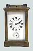 Antique French Striking Alarm Carriage Clock