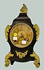 Ansonia "Calais" Iron Case Shelf Clock