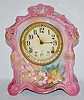 Ansonia Royal Bonn "La Scarpe" China Clock