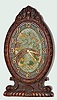 DeLuxe "Blossom Time" Easel Clock