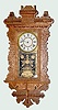 Waterbury "Saranac" Hanging Kitchen Clock