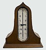Chain Driven Shelf Clock w/Vertical Dial