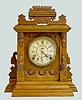 Walnut Ingraham "Tablet" Cabinet Clock