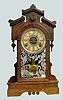 Gilbert "Elia" 8 Day Shelf Clock w/Alarm