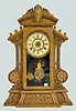 Oak New Haven "Corsair" Shelf Clock