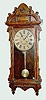 Oak Waterbury "Cambridge" Wall Clock