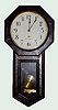 Seth Thomas "Globe" Long Drop Clock