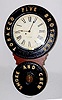 Baird Tobacco Advertising Clock