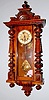 German Carved RA Wall Clock