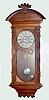 Walnut Waterbury "Ontario" Wall Clock