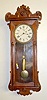 New Haven "Grecian" 1 Wt. Wall Regulator Clock